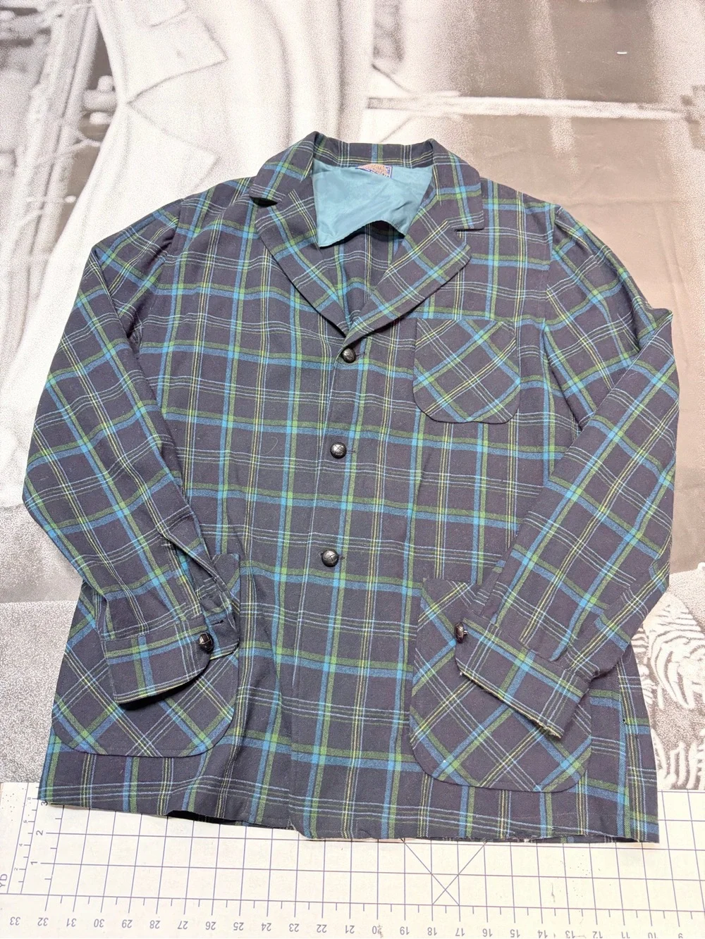 Pendleton VNTG made in USA sz Large Virgin Wool 49er-style Jacket